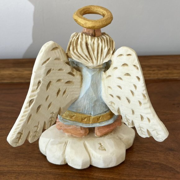 David Frykman Collection "The Oldest Angel" w/ Accordion Figurine Vintage 1994 - Picture 3 of 11